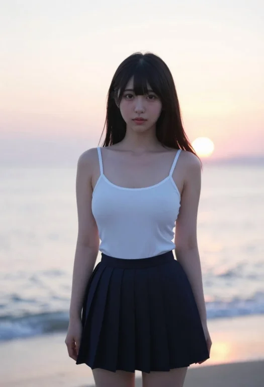 , Cute Japanese Girl,seasunrise Cd