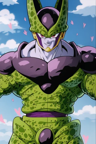1boy, Perfectcell, Masterpiece, Grin, Loracell1 — Stable Diffusion AI Prompt: 1boy, perfect_cell, masterpiece, grin, 