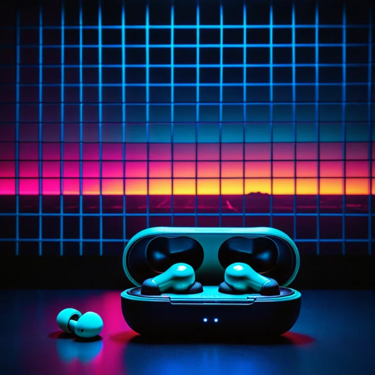 Loratech2neonbluegridv10.80, Techbluegrid, A Wireless Earbud...
