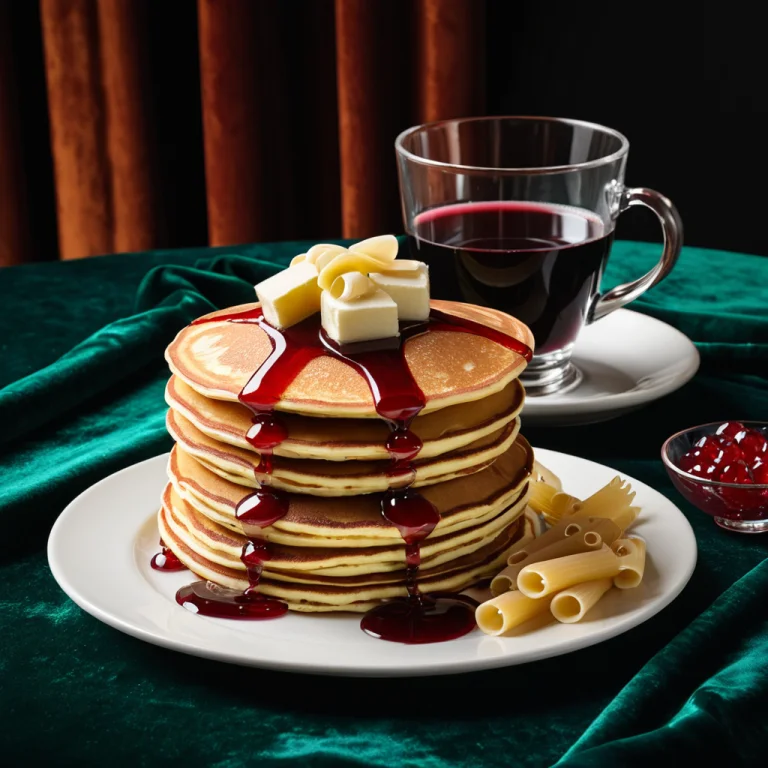 Foodvelvetjewel, Product Photography Of A Stack Of Pancakes,...