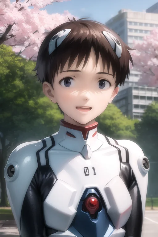 Masterpiece, Best Quality, 1boy1.4, Ikarishinji, Eva01plugsu...