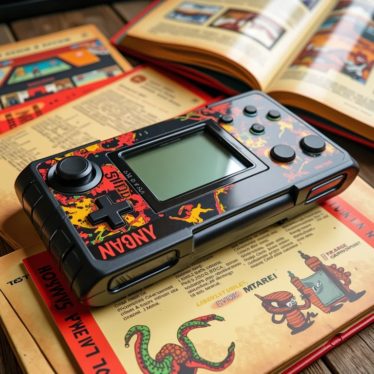The Atari Lynx Game System 1989 - An Elegant, Compact Consol...