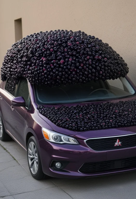 Blackberryworld, A Compact Mitsubishi Space Star Parked In A...