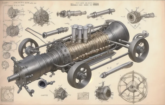 Eplanit, A Concept Render Of A Complicated 18th Century Cann...