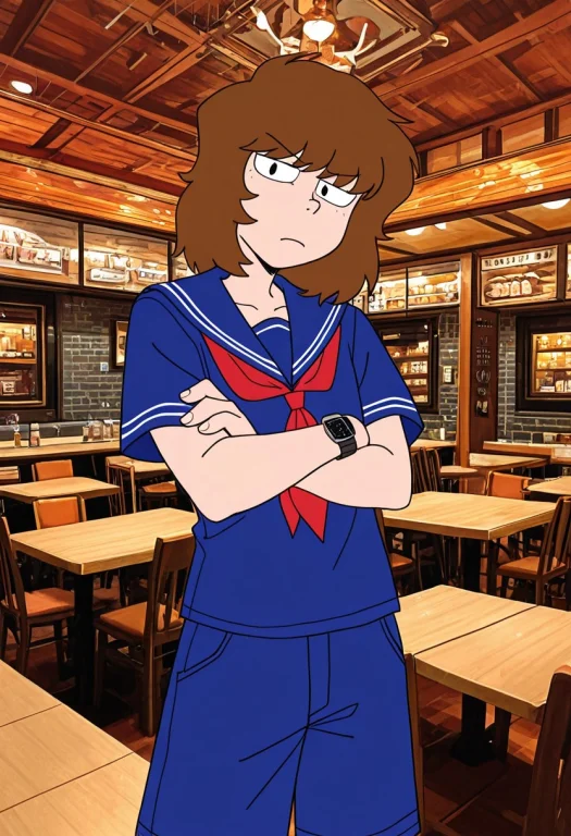 Cmbhstyle, Flat Colors, Oekaki, Aliasing, Break, 1boy, Solo,...
