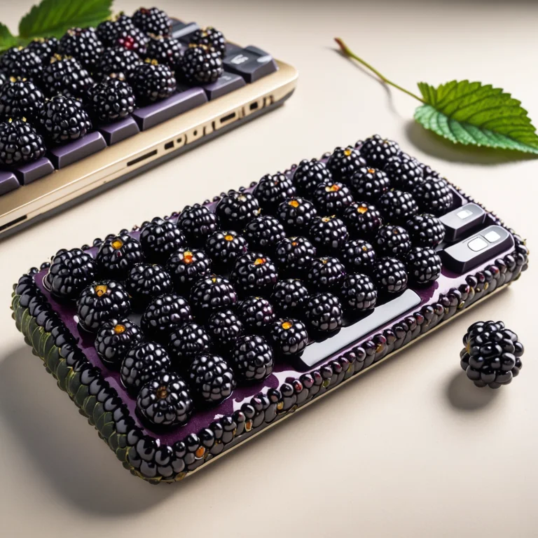 Blackberryworld, A Vintage Keyboard Smartphone Made Entirely...