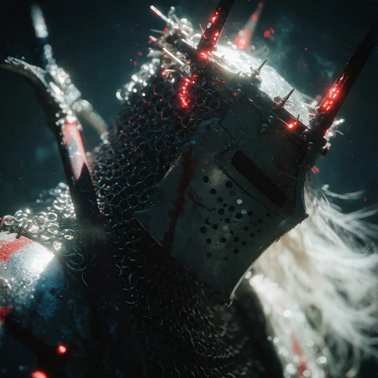 Templar Knight ,chain Mail Hauberk, Nasal Helmets, Which Pro...