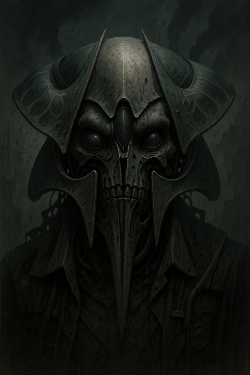 The Skeletal Head Is Centered In The Frame With A Frontal Ca...