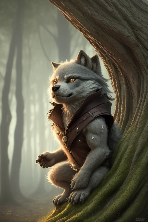 Loracuterichstylelora300cuterichstylelora3001chibi Werewolf...