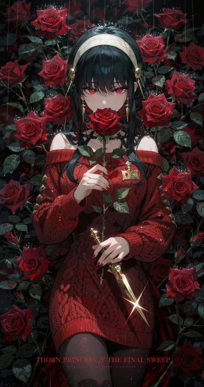 , , Cinematic Dark Neo-gothic Anime Key-visual Concept Art E...