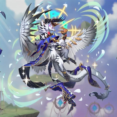 Bademus, Dragon, Wings, Official Art, Third-party Source, Fe... — Stable Diffusion AI Prompt: bademus, dragon, wings, official art, third-party source, feathered wings, drago...