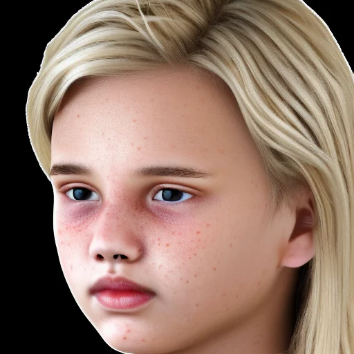 G2fface,teenager, Blond, Photorealistic