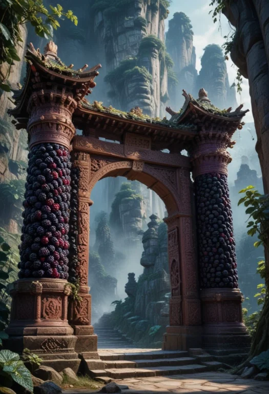Blackberryworld. Ancient Chinese Xianxia Architecture A Maje...