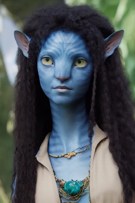 Avatar Style, Girl, Curly Hair