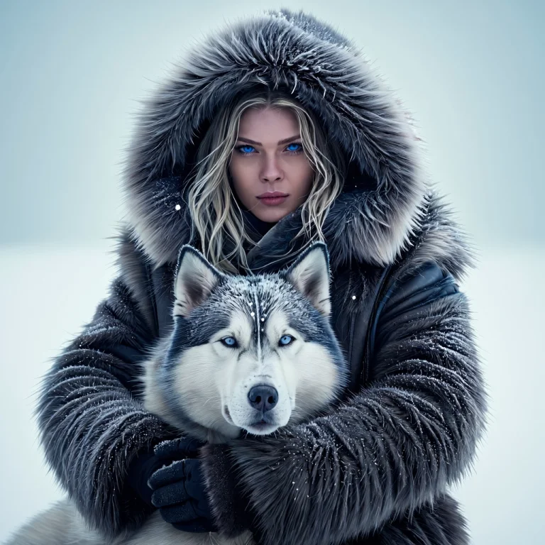 Epic Cinematic Portrait Of A Tough 30-year-old Woman Fightin...