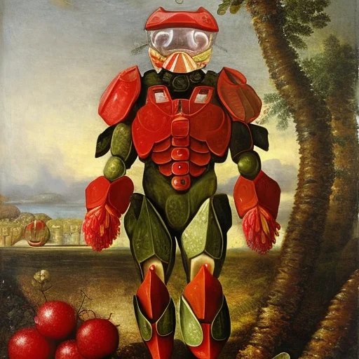 Master Chief, Arcimboldo-style Steps 30, Sampler Dpm 2s A Ka...