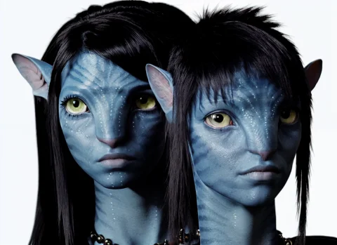 Avatar Style, Girl, Punk Hair, Emo — Stable Diffusion AI Prompt: (Avatar style), girl, punk hair, emo