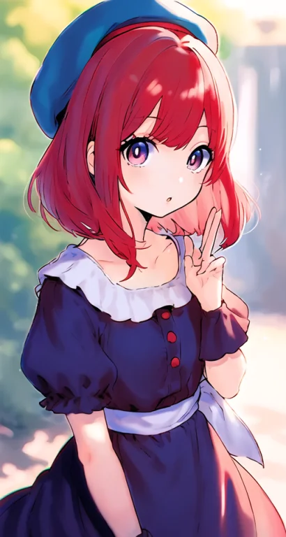 Masterpiece, Best Quality, Cute Anime Girl, Arima Kana, Big...