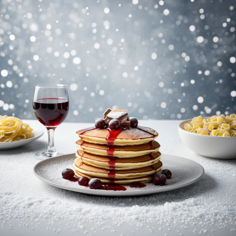 Foodwinterfrost, Product Photography Of A Stack Of Pancakes,...