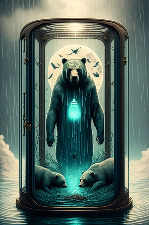 Tarot768, Rain Water Bear, Knollingcase
