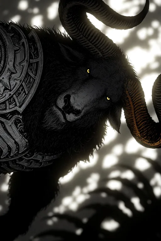 Best Quality, Masterpiece, Muscular Minotaur, Excessive Horn...