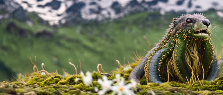 Classicnegative1 Photo Of A Cute Tentaclebeast1.3 Marmot Sit...
