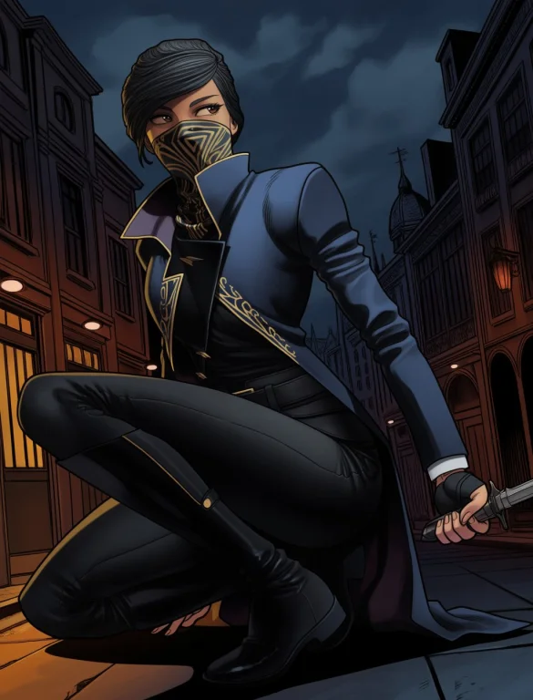 Masterpiece, Best Quality, Score7, Western Comics Style, Mly...