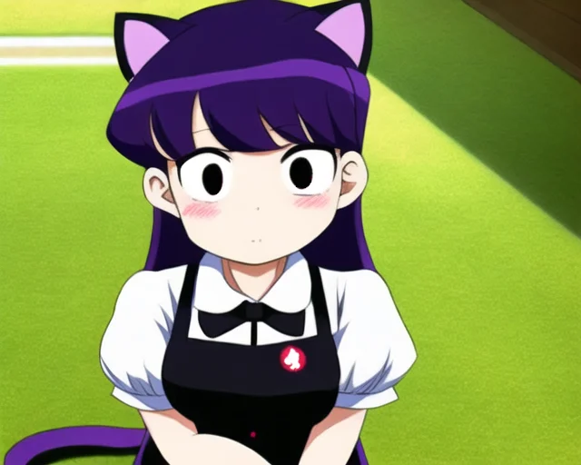 Komi Shouko, Anime, Cat Ears, Masterpiece, Komi-san Wa Komyu...