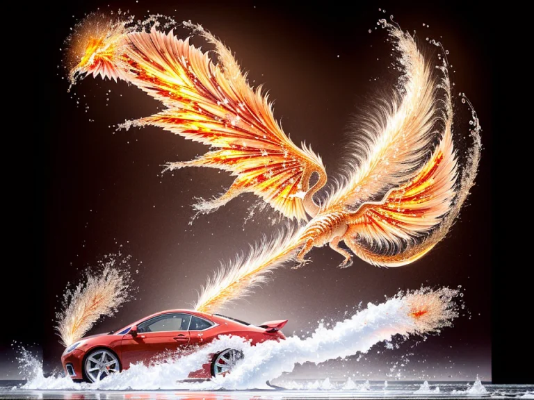Hypernetwaterelemental100.8, Water Elemental Elegant Car On...