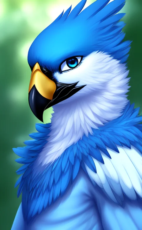 , Avian, Solo, Beak, Bird, Feathers, Blue Eyes, Blue Body, N...