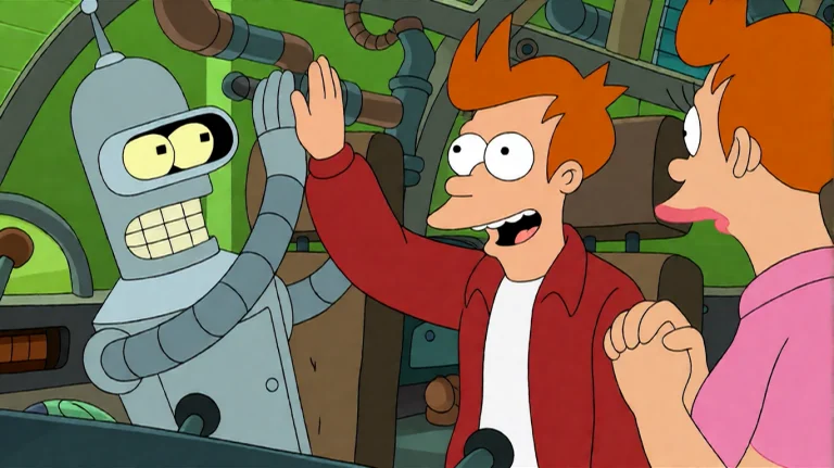 Ftrmssn1, A Red-jacketed Figure With Spiky Orange Hair Is En...