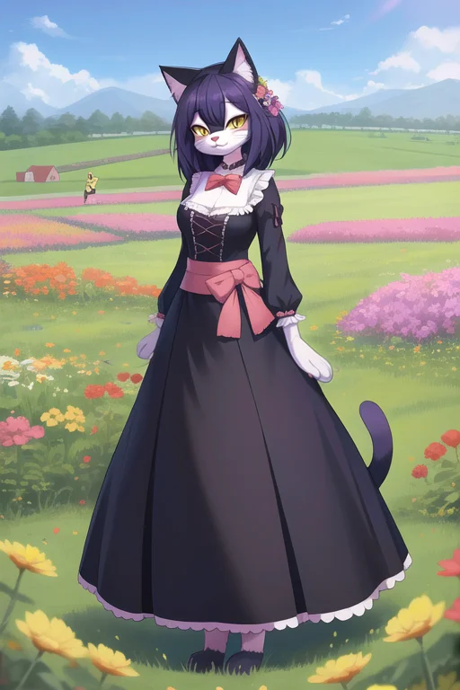 Furry, Cat Female Furry, Anthro, Fursona, Anthropomorphic, S...