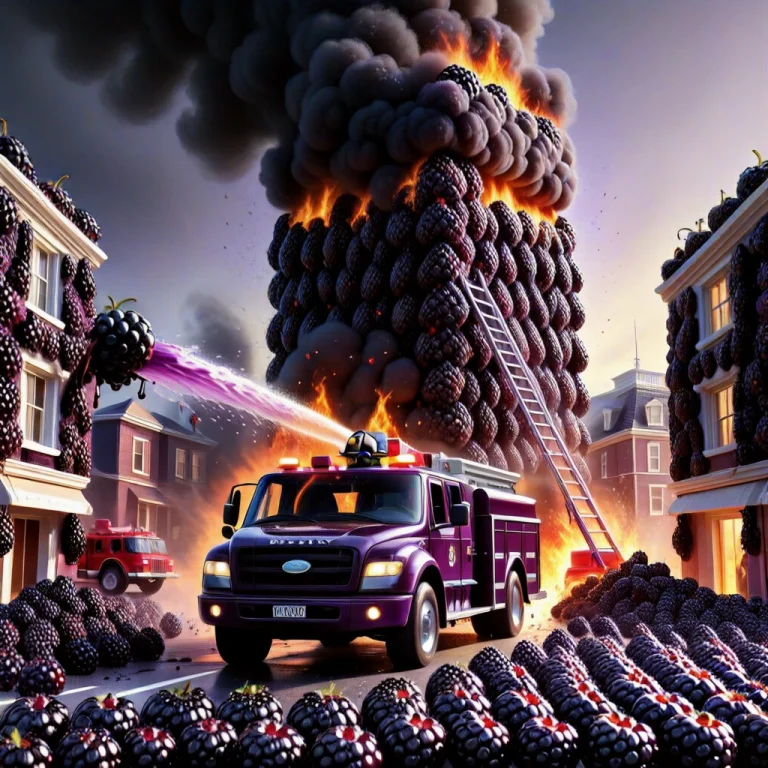 A Spectacularly Absurd, Photorealistic Cinematic Photograph...