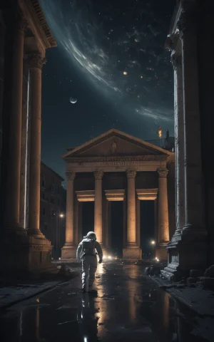 Cinematic Film Still,, Space Walk Scene,lorablack Hole0.0,co... — SDXL AI Prompt: cinematic film still,, space walk scene,,cosmic asdxohnxs. cinematic effects vfx...