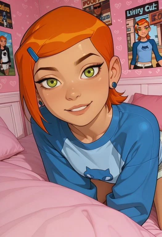 1girl, Solo, Masterpiece, High Quality, Gwen Tennyson Ben 10...