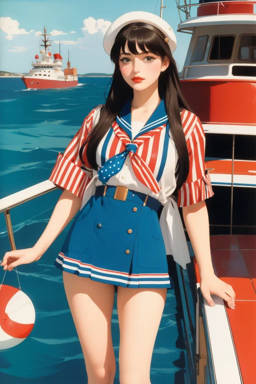 1girl, Loranyantchaloconv36e432d24c0.8, Nautical Hamburger,...
