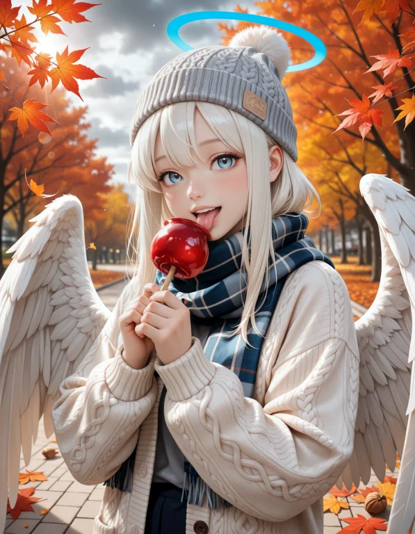 Masterpiece, Best Quality, Highres1.2, 1girl, Solo, Angel, L...