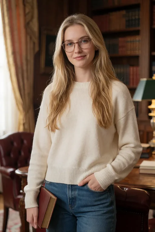 Caucasian Woman Named Barbara Wilson. She Has Long Blonde Ha...
