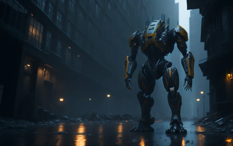 Photo Of Half Life Combine Standing Outside City 17, Glossy...