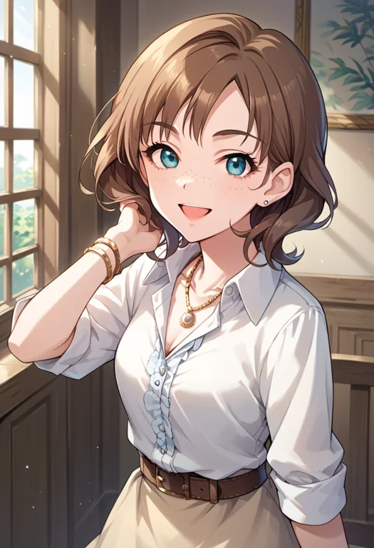 Score9, Score8up, Score7up, Sourceanime,kate, Brown Hair, Bl...