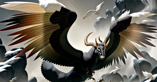 Furry Creature, Long Ears, Horns, Wings, Pokmon, White Fur,...