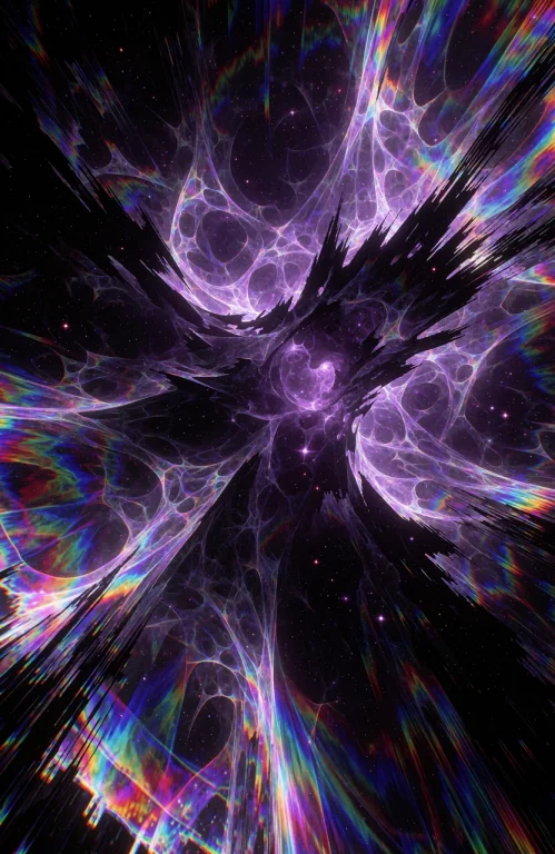 At The Epicenter Of A Jagged Rupture In The Continuum, A Cos...