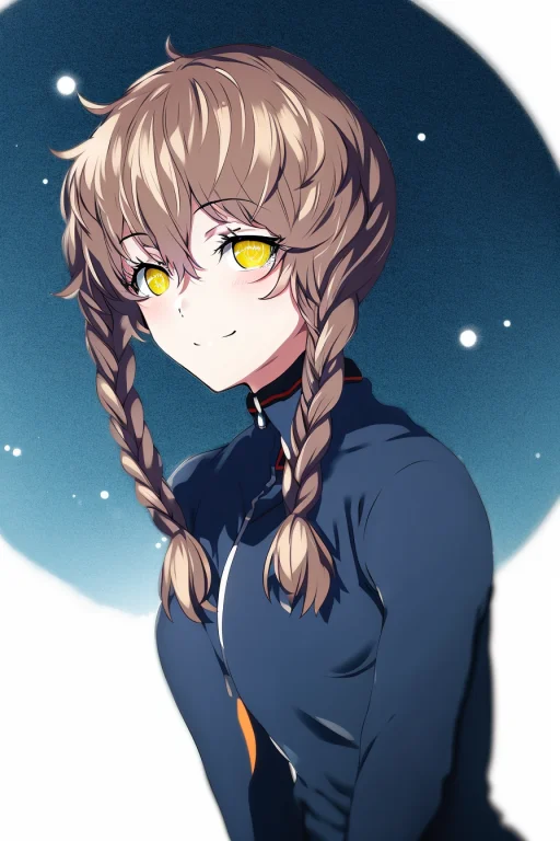 Masterpiece, Best Quality, 1girl, Clear Background, Dark Blu...