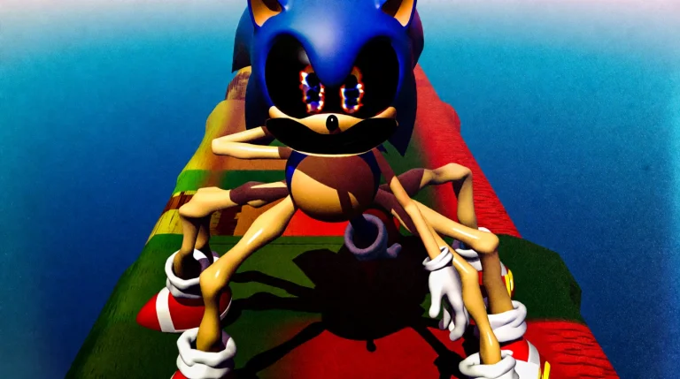 Sonic The Hedgehog Reimagined As A Lanky, Unnaturally Tall E...