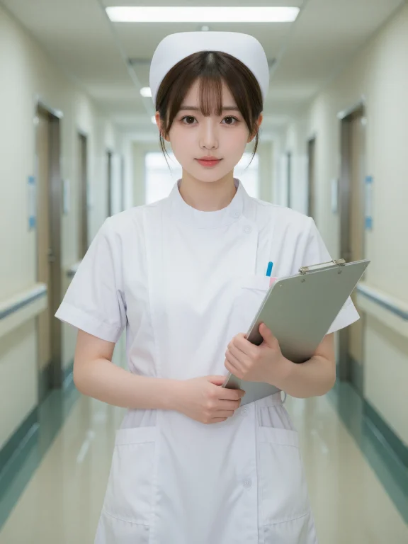 Realism, Cinematic Hyper-realistic Photo, A Dedicated Nurse...