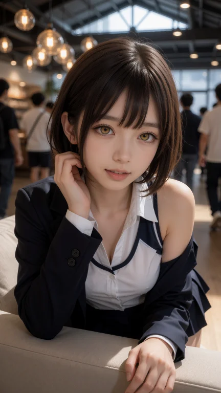 日向朱里,年轻的东方女性,二十四岁,展现着迷人的风采与纤细的...