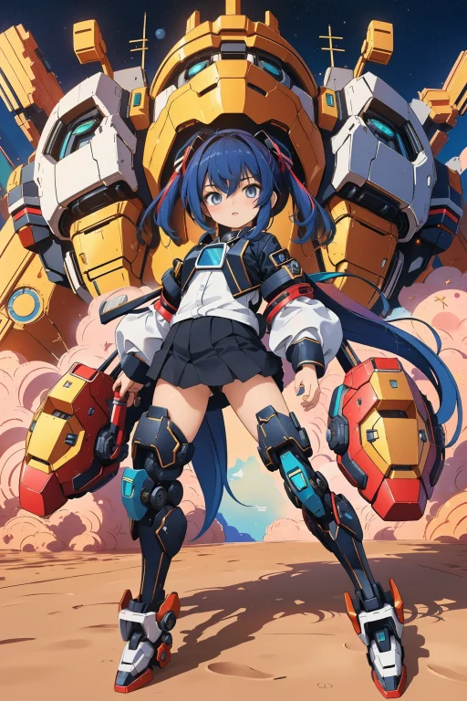 1girl, Lorakarukanv10.7 Karukan Monjya , Mecha, Messy Art D...