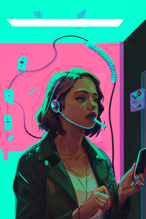 A Woman With Black Coat, Hotline