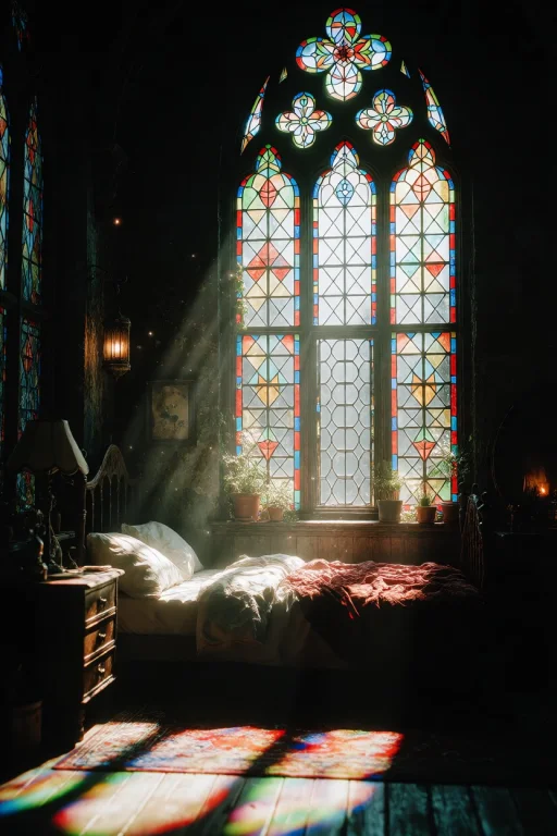 Zidiusart, Photorealistic Interior Photography Of A Dark, Ru...