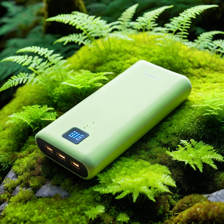 Loratech2mossgreeneryv10.80, Techmoss, A Portable Power Bank...